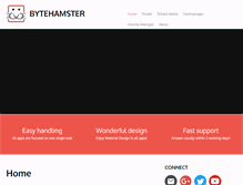 Tablet Screenshot of bytehamster.com